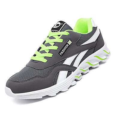 Men's Comfort Shoes PU(Polyurethane) Fall Sporty Athletic Shoes Running ...