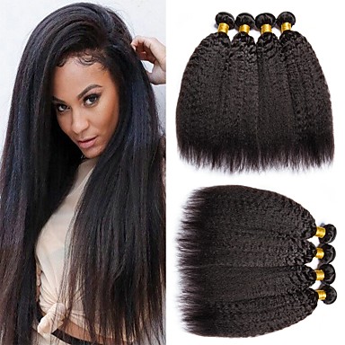 6 Bundles Human Hair Weaves Search Lightinthebox