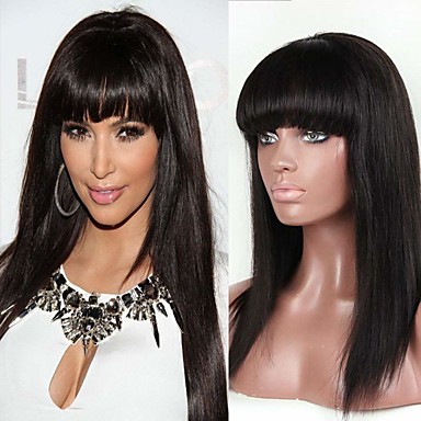 Remy Human Hair Lace Front Wig Layered Haircut Style Brazilian