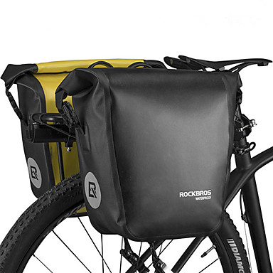 18 L Bike Rack Bag Waterproof Portable Rain Proof Tpu 18 L Bike Rack Bag Waterproof Portable Rain Proof Tpu 420d Nylon Bicycle Cycle Cycling 6899143 2018 39 99