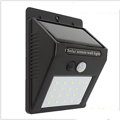 14 98 1pc 4 W Solar Wall Light Waterproof Motion Detection Monitor Cold White 3 7 V Outdoor Lighting Courtyard Garden 30 Led Beads