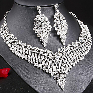 Graceful Silver Butterfly Leaf Pendant Necklace and Dangle Earring Jewelry Sets