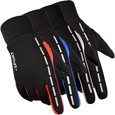 reflective cycling gloves