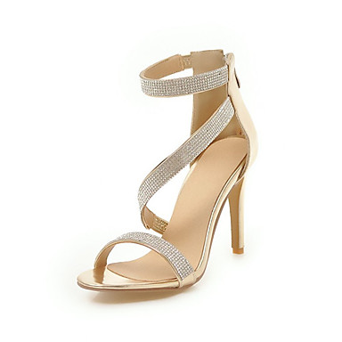 Women's Novelty Shoes PU(Polyurethane) Summer Sandals Stiletto Heel ...
