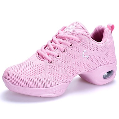 pink dance sneakers