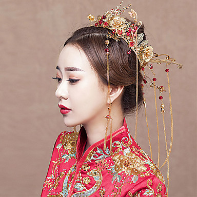 Bride Classical Tassel Butterfly Traditional Head Jewelry Hair