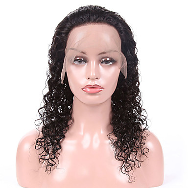 Remy Human Hair Lace Front Wig Bob Style Brazilian Hair Water Wave