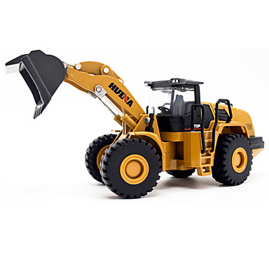 baratos Carrinhos de Brinquedo &amp; Miniaturas-01:50 Liga de Metal Liga metálica Metal Veiculo de Construção Buldôzeres Escavadeiras Pás-Carregadeiras de Rodas Caminhões &amp; Veículos de Construção Civil Carros de Brinquedo Modelo de Automóvel