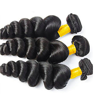 3 Bundles Brazilian Hair Loose Wave Virgin Human Hair 100 Remy