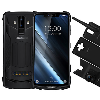 DOOGEE S90 Super 6.18 inch " 4G Smartphone / Cell Phone (6GB + 128GB 8 mp / 16 mp MediaTek MT6771 5050 mAh mAh) / Dual Camera