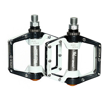 Alloy Mountain Bicycle MTB Folding Bike Bicycle Platform Flat Pedals New Q