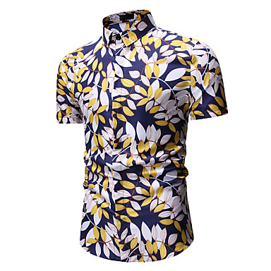 Mens 3D Lip Printed Long Sleeve Hat Guard Blouse Top Short Sleeve Work Shirt