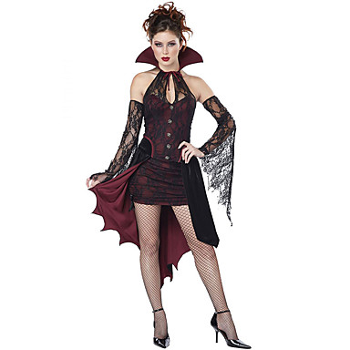 Déguisement Halloween Femme Vampire Tenue Halloween Robe ...