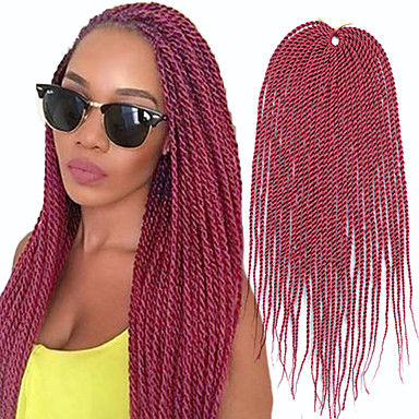 Braiding Hair Straight Extension Crochet Hair Braids Synthetic
