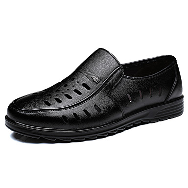 Men's Light Soles Summer Classic / Casual Daily Loafers & Slip-Ons PU ...