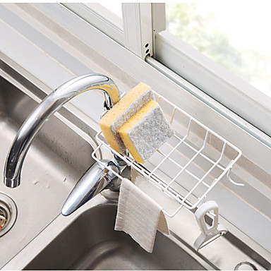 Shelf From Punching Wrought Iron Faucet Kitchen Sink Wearing