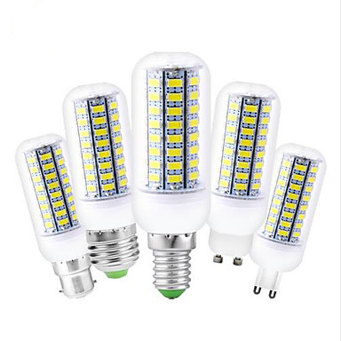 Color : Warm wite, Edition : E14 Corn cob led E27 LED Corn Lamp Warm/Cold White AC85-265V E27/E14 Corn Bulb Light 2835SMD 60LED For Home Lighting 5pcs bright led light bulbs