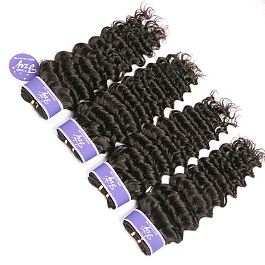 6 Bundles Malaysian Hair Deep Wave Unprocessed Human Hair 100
