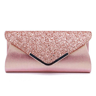 blush pink evening bag