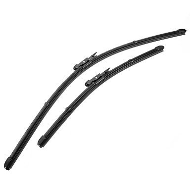 Set of 2 Online Automotive FWBCNC110 1004 Front Aero//Flat Windscreen Wiper Blades