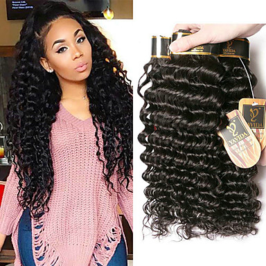 6 Bundles Brazilian Hair Deep Wave 100 Remy Hair Weave Bundles