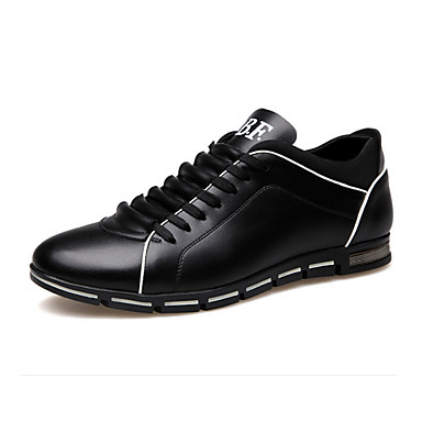 Men's Comfort Shoes Leather Spring & Summer / Fall & Winter Sneakers ...