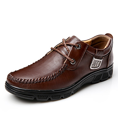 Men's Leather Shoes Nappa Leather Spring & Summer / Fall & Winter ...