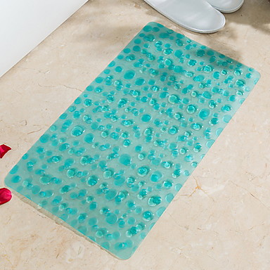 1pc Modern Bath Mats Pvc Polyvinyl Chloride Novelty Bathroom Non