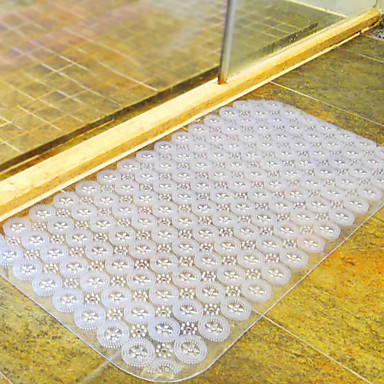 52 76 1pc Modern Bath Mats Pvc Polyvinyl Chloride Novelty Bathroom Non Slip