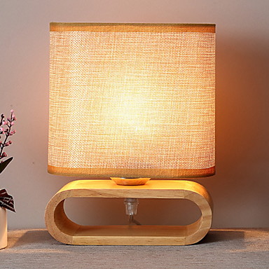 41 58 Modern Contemporary New Design Table Lamp For Bedroom Study Room Office Wood Bamboo 220v