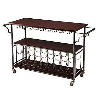 347 54 Wood Top Kitchen Island Wine Rack Cart With Storage Shelf 347 54 Wood Top Kitchen Island Wine Rack Cart With Storage Shelf