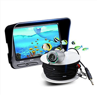 baratos Localizadores de Peixe-152.4 mm Localizadores de Peixe 1 pcs LCD 0.6-73 m Sem Fio Sem Fio Carregável Pesca Geral