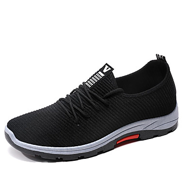 Men's Comfort Shoes PU Summer Athletic Shoes Walking Shoes Black / Dark ...