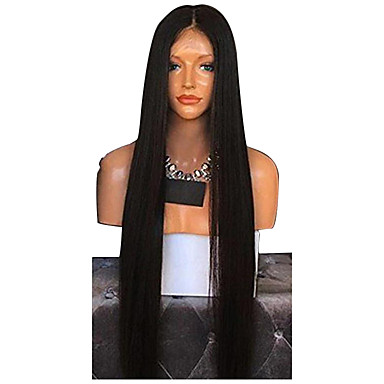 Synthetic Wig Natural Straight Layered Haircut Wig Very Long