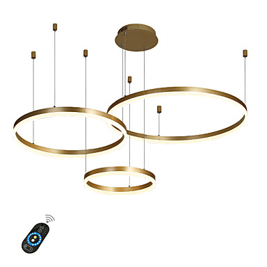 Led 90w Circle Chandelier Led Modern Pendant Lights For Living