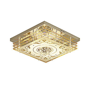 50 Cm Modern Luxury Crystal Ceiling Light Fixture Simpel Square Ceiling Light Fixture Simpel Square