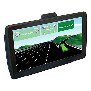 baratos Navegador GPS Para Carro-7 polegadas 8 gb windows ce 6.0 capacitivo touch screen carro / caminhão hd gps navegador