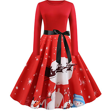 NREALY Skirt Womens Christmas Santa Halloween Faux Feather A Line Cosplay Mini Skirt