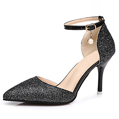 Women's Heels Stiletto Heel Pointed Toe Sequin / Imitation Pearl ...