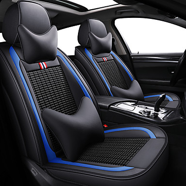 blue seat covers