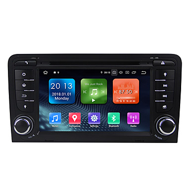 baratos Navegador GPS Para Carro-winmark wn7047 7 polegadas 2 din quada core 2g 16g android 9.0 in-dash car dvd player multimídia carro gps navigator wifi ex-3g dab / gps / bluetooth embutido / rds para audi a3 2003-2011
