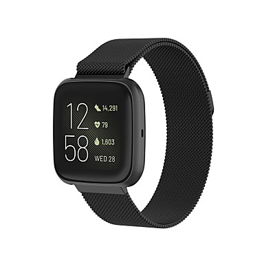 New Fitbit Versa Smartwatch Fitness Activity Tracker with L&S Bands Pink