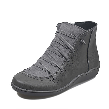 booties flat heel