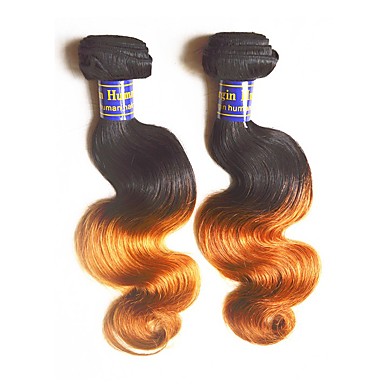 2 Bundles Peruvian Hair Body Wave Virgin Human Hair Unprocessed