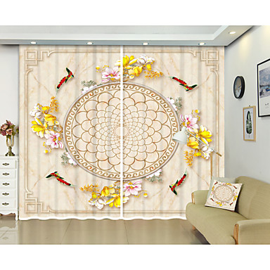 Magpie Begonia Digital Printing Creative 3d Curtain Shade Curtain