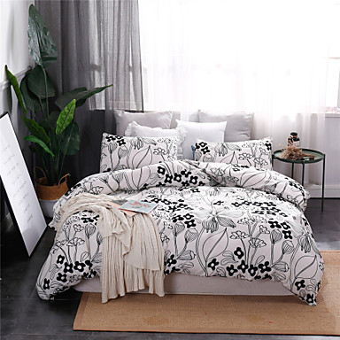 Duvet Cover Sets Ultra Soft Polyester Polyamide Floral Botanical