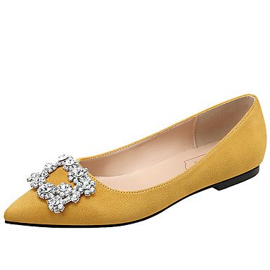 cheap yellow flats