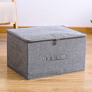 Storage Bags Large Capacity Foldable Thick Canvas Underbed Storage