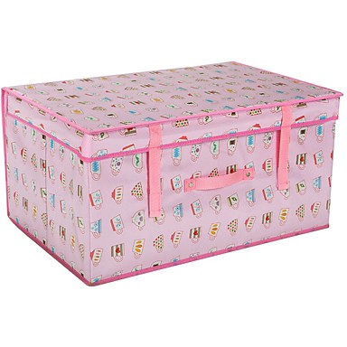 Foldable Large Clothes Comforter Storage Bags Breathable Linen