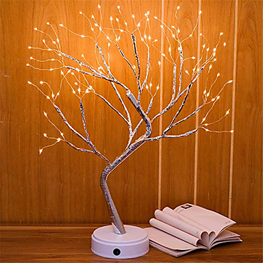 1pcs 108 Leds Night Light Bonsai Tree Gypsophila Lights Home 1pcs 108 Leds Night Light Bonsai Tree